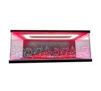 Luminous Display Case Compatible with Lego 76419 Castle, UV Protection,Dustproof for Models, Storage Cabinet, Transparent Box,Collectibles and (Display Case Only) (B)