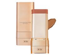 Luminous Dual-Ended Concealer Foundation Stick, Flawless & Long-Lasting Dual-Ended Foundation Stick, 2-in-1 Contouring Full-Coverage Cream Foundation for a Flawless Finish (06-DEEP COOL)