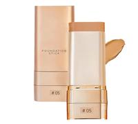 Luminous Dual-Ended Concealer Foundation Stick, Flawless & Long-Lasting Dual-Ended Foundation Stick, 2-in-1 Contouring Full-Coverage Cream Foundation for a Flawless Finish (05-CHOCOLATE)