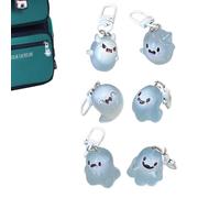 Luminous Ghost Bag Charm | Halloween Glowing Pendant | Cute Keychain for Ph