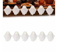 Luminous Ghost Ornament, 2026 New Mini Glowing Ghosts Table Decor with Warm LED Light,Halloween Decor Mini Ghost Light,Cartoon Resin Sculpture For Home Halloween Party