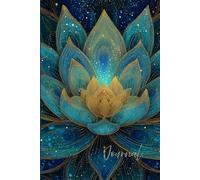 Luminous Lotus Journal: A Beautiful Notebook Featuring a Glowing Patterned Lotus Flower with Stars and Glitter - Perfect for Writing, Meditation, and Daily Mindfulness Practice