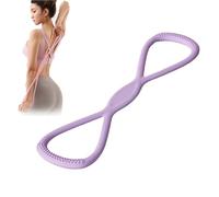 Luminousdo Resistance Bands, 8 Shaped Resistance Band with Handles,Novealcrbe/Beyonddraw/Victoriousact Elastic Fitness Band,15/25 lbs for Working out, Arm, Back Expander Strap Women Men (Purple-15lb)