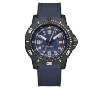 Luminox Land Ice SAR Reloj de Hombre de 45 mm de plástico - Cuarzo analógico 20 Bar, Correa de Caucho Azul, Esfera Azul, Fecha, manecillas luminiscentes XL.1083
