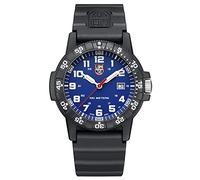Luminox Leatherback Sea Turtle Giant 0320 series Watch with carbon compound Case Blue|White Dial and PU Black Strap XS.0323