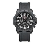 Luminox - Navy Seal Chronograph 3080 Series 44 mm - X3.CZ81.BO.1 - Cuarzo suizo - Resistente al agua hasta 200 m - Cristal mineral endurecido - Caja de CARBONOX - Correa de goma auténtica