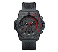 Luminox Navy Seal XS.3581.EY Reloj Caballero 45mm - Reloj de Buceo Militar en Negro Cronógrafo con función de Fecha Resistente al Agua 200m