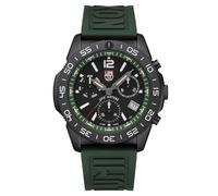 Luminox Pacific Diver XS.3147 - Reloj de Buceo para Hombre (Cuarzo, Caja de Acero Inoxidable de 44 mm, Correa de Caucho, Esfera Negra, Sumergible a 20 Bares, cronógrafo, Fecha, manecillas Luminosas)