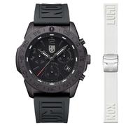 Luminox Reloj analógico de Cuarzo para Hombre con Correa de Caucho XS.3141.BO.1.Set, Negro, Moderno