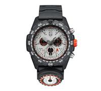Luminox Reloj analógico de Cuarzo para Mujer con Correa de Goma XB.3748, Negro, Militar