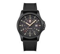 Luminox Reloj analógico de Cuarzo para Mujer con Correa de Goma XL.1961, Negro, Correa