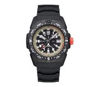 Luminox Reloj analógico de Cuarzo Suizo para Hombre con Correa de Goma XB.3731, Negro, Correa