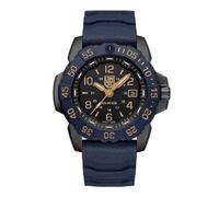Luminox Reloj analógico de Cuarzo Suizo para Hombre con Correa de Goma XS.3255.CB.NSF, Azul, Deportes
