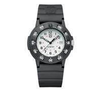 Luminox Reloj analógico de Cuarzo Suizo para Hombre con Correa de plástico XS.3007.EVO.S, Blanco, Correa