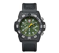 Luminox Reloj de Hombre Navy Seal Cronógrafo de 45 mm, Serie 3580/3590, cronógrafo Militar CARBONOX, Reloj de Cuarzo Suizo, Resistente al Agua hasta 200 m, autoluminoso, Negro, 45 mm, Moderno