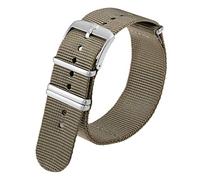 Luminox Watch Pulseras Original FNX.9240.80Q.K - Correa de repuesto de nailon gris de 24 mm con hebilla de acero para Navy Seals Serie 3500 8840 9240