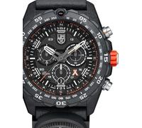 Reloj Luminox, Bear Grylls Serie 3740 maters Series, colección Sea, Caja carbonox Plus, Color Esfera Gris, diametro 45mm, Correa Caucho Gris brujula 24mm, 20ATM.