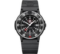 Luminox XS.3001.H.Set - Reloj analógico de Cuarzo Suizo para Hombre con Correa de Goma, Negro, Correa