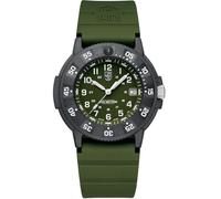 Luminox Reloj analógico de Cuarzo Suizo para Hombre con Correa de plástico XS.3013.EVO.S, Verde, Correa
