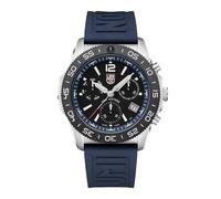 Luminox XS.3143.Set de Reloj analógico de Cuarzo para Hombre con Correa de Caucho, Negro, Moderno