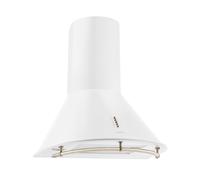 Lumio 352,4m³/h 60cm Campana Extractora de Pared Retrò Blanco