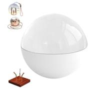 LumiOrb WiFi Crystal Ball - 2.7” 3D Video & Photo Memory Sphere with Base, Immersive 180° Display, Customizable Video & Photo Player, Ideal for Families & Special Occasions (White)