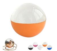 LumiOrb WiFi Crystal Ball - 3D Video & Photo Memory Sphere, Crystal Ball Video Player, Videos Display Sphere, Immersive Memory Display, Uploadable Videos & Photos (Orange)
