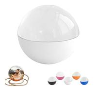 LumiOrb WiFi Crystal Ball - 3D Video & Photo Memory Sphere, Crystal Ball Video Player, Videos Display Sphere, Immersive Memory Display, Uploadable Videos & Photos (White)