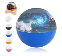 LumiOrb WiFi Crystal Ball, Memory Sphere Lamp 2.7" Crystal Ball Video Player Memory Orb Lamp Personalized Uploadable Videos & Photos Video Gift, DIY Gift for Anniversary (Blue)