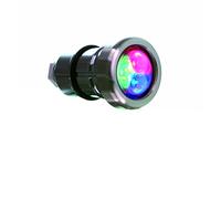 Proyector lumiplus micro led para spas astralpool - Luz blanca - embellecedor Inox