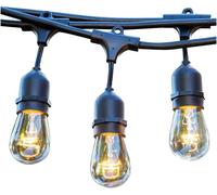 LUMISKY Conjunto de 6 guirnaldas Negro 6M