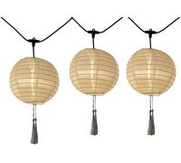 LUMISKY Guirnalda solar Blanco 7m50