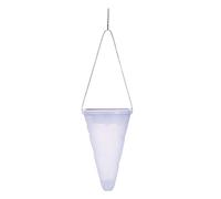 Lumisky Hang Creamy W34 - Baliza de techo luminosa solar frío LED plástico/acero inoxidable 1 W blanco 10 x 10 x 34 cm)