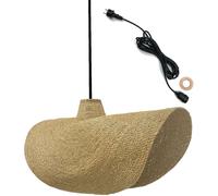 LUMISKY Lámpara colgante exterior con cable Beige H30cm