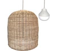 LUMISKY Lámpara colgante nómada exterior Beige H45cm