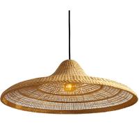 LUMISKY Lámpara colgante nómada exterior Madera D70 cm