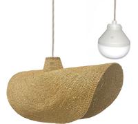 LUMISKY Lámpara colgante nómada exterior Madera H93CM