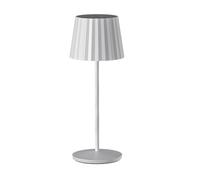 Lumisky Lámpara de mesa inalámbrica ABBY WHITE, LED blanco cálido, altura de 30 cm