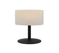 Lumisky Lámpara De Mesa Inalámbrica Con Base De Acero Gris Led Blanco Cálido/Blanco Regulable Atlas Rock H20Cm