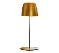 Lámpara de mesa inalámbrica LED blanco cálido regulable ORLUM H30cm dorado