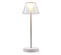 LUMISKY, Lámpara de Mesa LED inalámbrica H34CM Beverly White Blanco