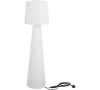 LUMISKY Lámpara de pie con cable para exterior Blanco H110CM