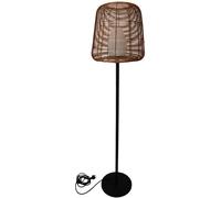 LUMISKY Lámpara de pie exterior con cable Madera H150CM