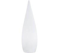 LUMISKY Lámpara de pie exterior inalámbrica Blanco H120CM