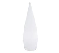 LUMISKY Lámpara de pie exterior inalámbrica Blanco H80CM