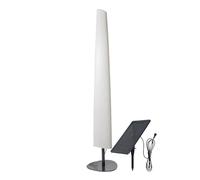 Lumisky - Lámpara de pie solar LED blanco frío/cálido BAY W160 SOLAR H160cm con mando a distancia