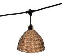 LUMISKY Luces de cadena conectables Marrón 6m