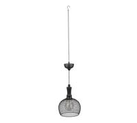LUMISKY / LUMIJARDIN Lumi Jardin, Suspensión solar redonda H85cm LOFT ROUND Negro