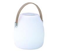 Lumisky Mini reproductor de música MINI MAY PLAY, Bluetooth, inalámbrico, con LED blanco/multicolor regulable, altura de 23 cm, con mando a distancia
