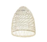 Lumisky Pantalla Cesare de Hierba Marina Tejida de Estilo Bohemio Natural para E27 H28cm